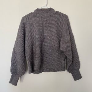 Gray sweater